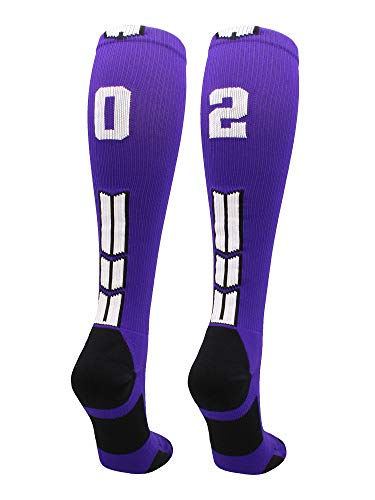 Algopix Similar Product 13 - MadSportsStuff Player Id Number Socks