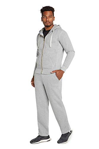 Algopix Similar Product 10 - 9 Crowns Mens MidWeight Fleece Modern