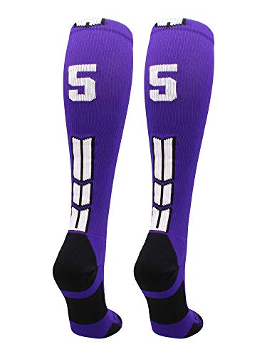 Algopix Similar Product 20 - MadSportsStuff Player Id Number Socks