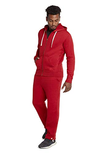 Algopix Similar Product 13 - 9 Crowns Mens MidWeight Fleece Modern