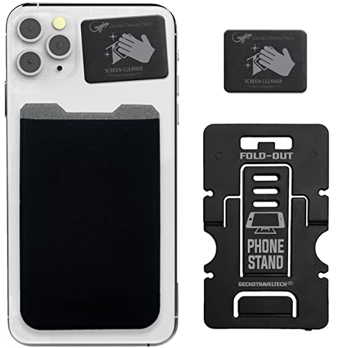 Algopix Similar Product 1 - Gecko Phone Wallet  Stickon Adhesive
