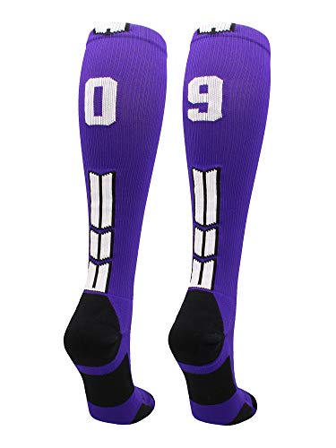 Algopix Similar Product 15 - MadSportsStuff Player Id Number Socks