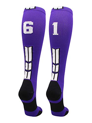 Algopix Similar Product 3 - MadSportsStuff Player Id Number Socks