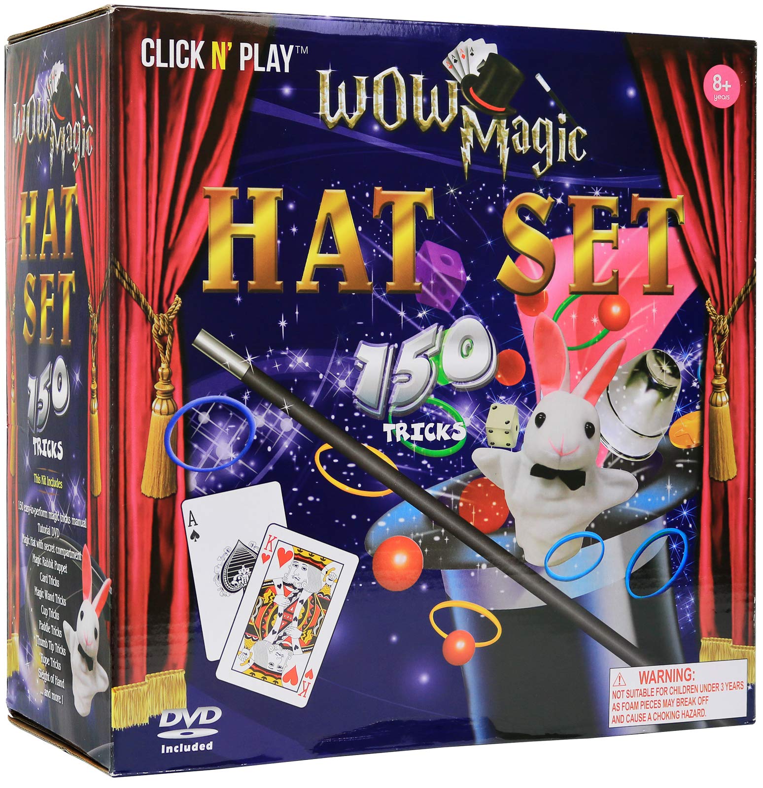 Algopix Similar Product 10 - Click N Play Magician Kit  Magic Set