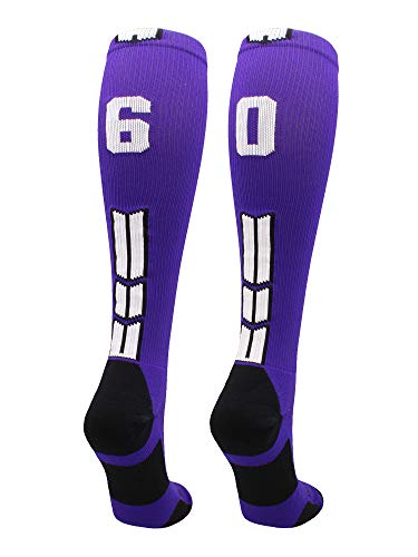 Algopix Similar Product 9 - MadSportsStuff Player Id Number Socks