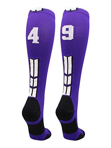 Algopix Similar Product 3 - MadSportsStuff Player Id Number Socks