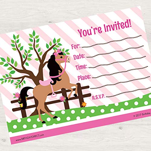 Algopix Similar Product 6 - Birthday Direct Playful Pony 8ct