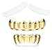 Algopix Similar Product 7 - Finrezio Gold Plated Grillz Hip Hop