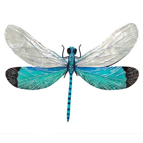 Algopix Similar Product 11 - ESH Dragonfly Wall Decor in White and