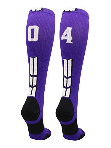 Algopix Similar Product 14 - MadSportsStuff Player Id Number Socks