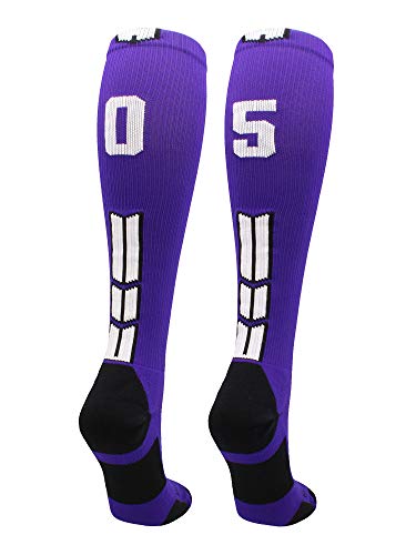 Algopix Similar Product 16 - MadSportsStuff Player Id Number Socks