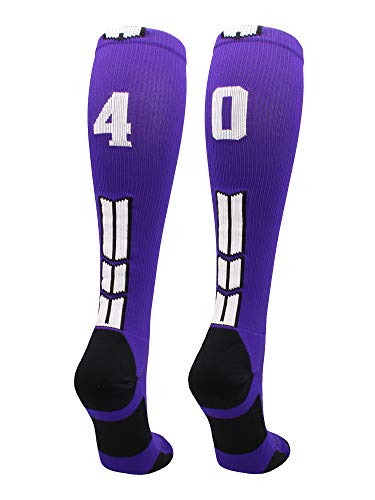 Algopix Similar Product 16 - MadSportsStuff Player Id Number Socks