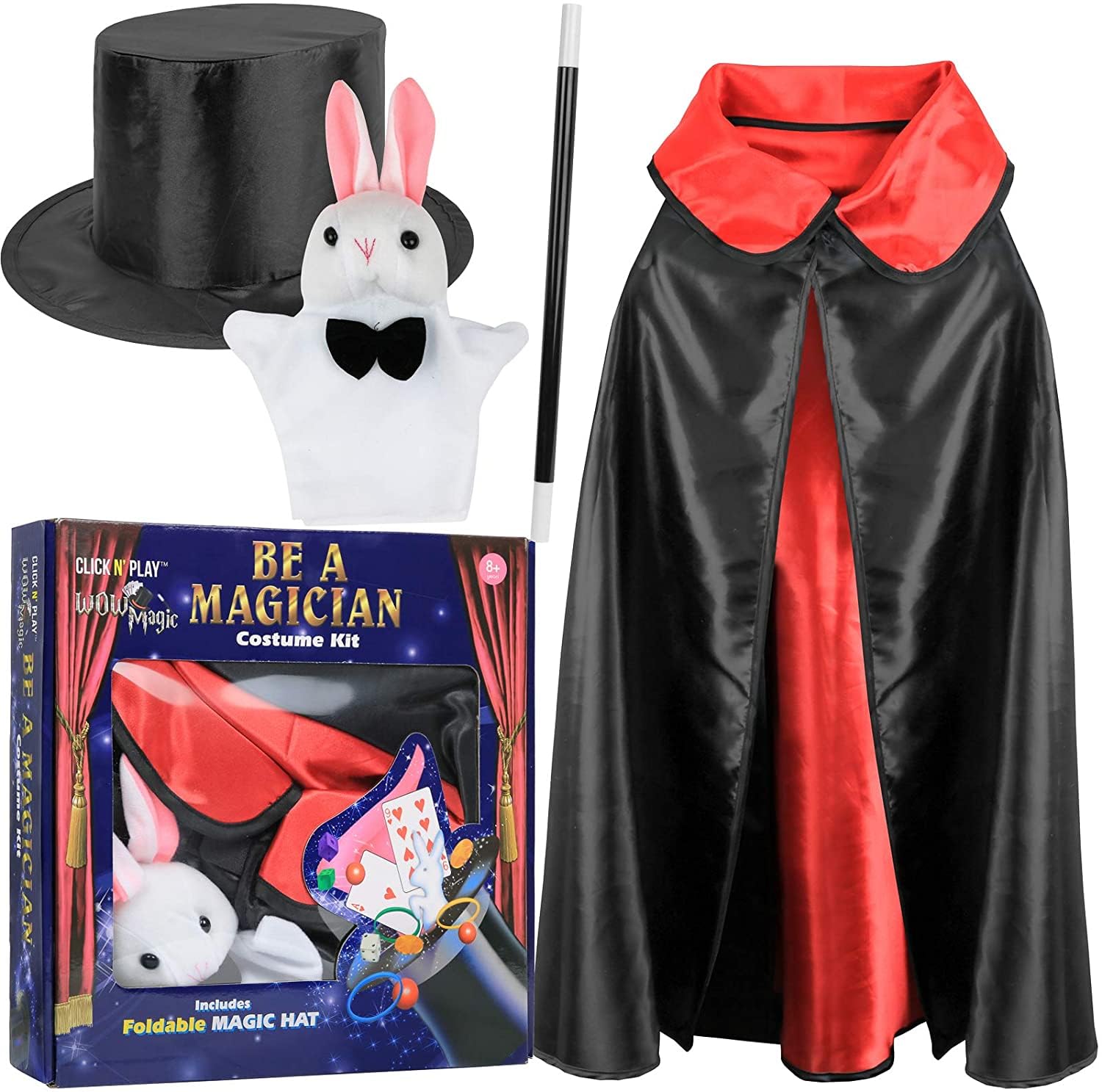 Algopix Similar Product 8 - Click N Play Magician Costume Kids