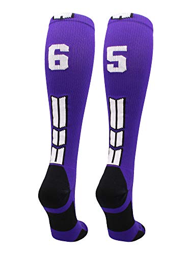 Algopix Similar Product 1 - MadSportsStuff Player Id Number Socks