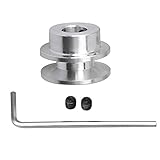 Algopix Similar Product 10 - BQLZR 8mm Hole Dia Silver Aluminum