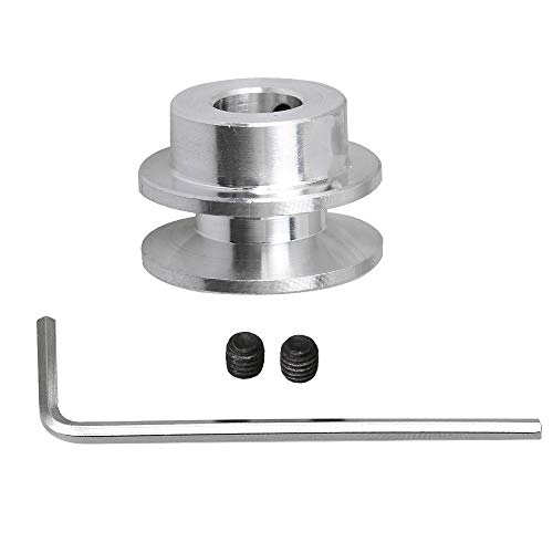 Algopix Similar Product 10 - BQLZR 8mm Hole Dia Silver Aluminum