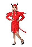 Algopix Similar Product 8 - Child Cute Devil Costume - L