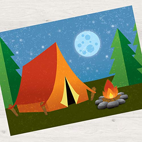 Algopix Similar Product 18 - Birthday Direct Camping Party 16ct