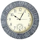 Algopix Similar Product 4 - OCEST Large Wall Clock 13 Inch Indoor