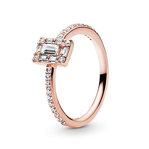 Algopix Similar Product 20 - Pandora Jewelry Sparkling Square Halo