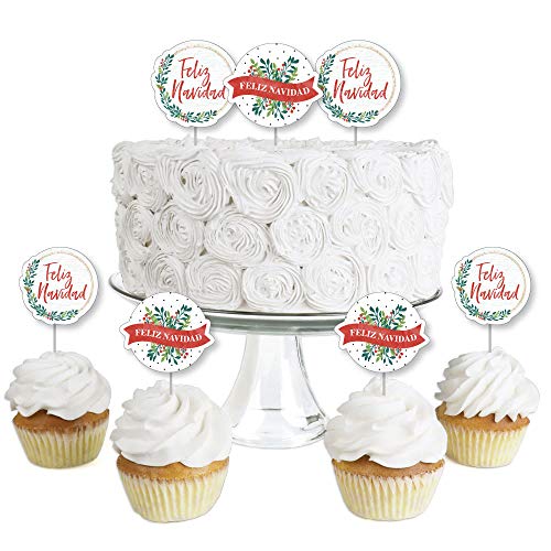 Algopix Similar Product 20 - Big Dot of Happiness Feliz Navidad 