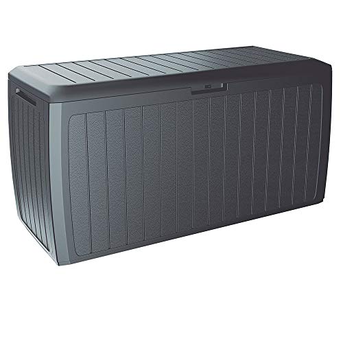 Algopix Similar Product 20 - Deuba Garden Box 290L Storage Plastic