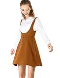 Algopix Similar Product 13 - Allegra K Womens Button Decor Overalls