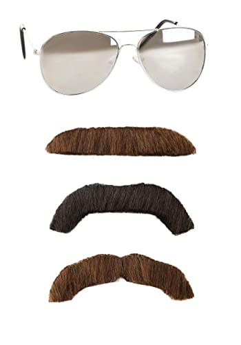 Algopix Similar Product 10 - Adult Super Troopers Mustache and