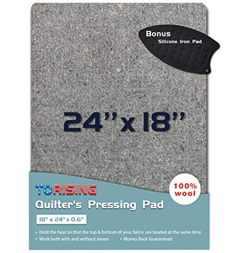 Algopix Similar Product 5 - 18 x 24 x 06 Wool Ironing Quilters