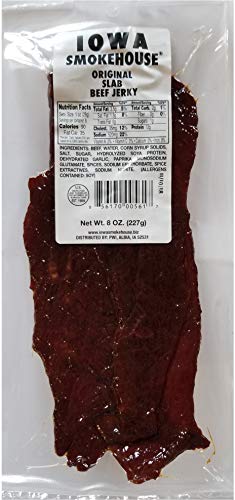 Algopix Similar Product 11 - Beef Jerky Slab - Original - 8oz Package