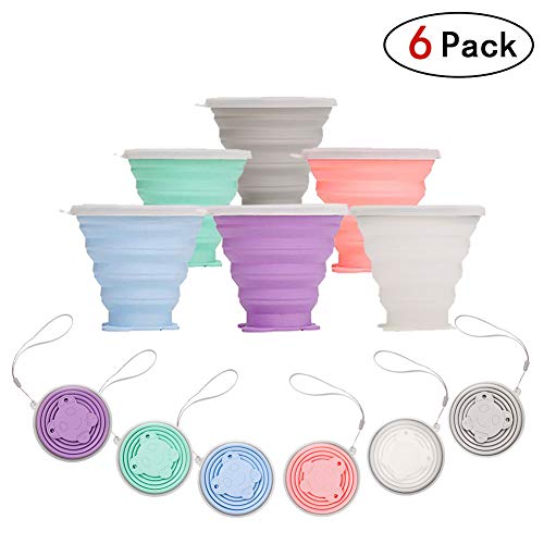 Algopix Similar Product 5 - Silicone Collapsible Travel Cup 250ml