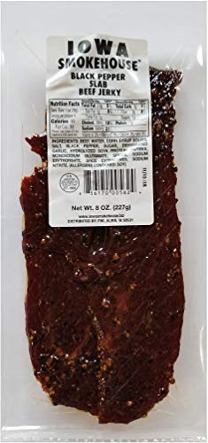 Algopix Similar Product 6 - Beef Jerky Slab  Black Pepper  8oz