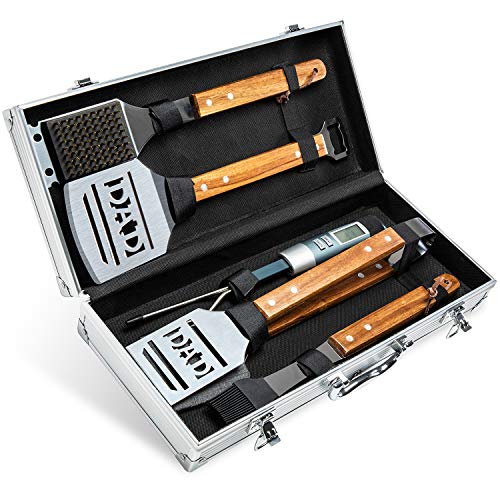 Algopix Similar Product 19 - Hike Crew Deluxe Dad BBQ Tools Gift Set