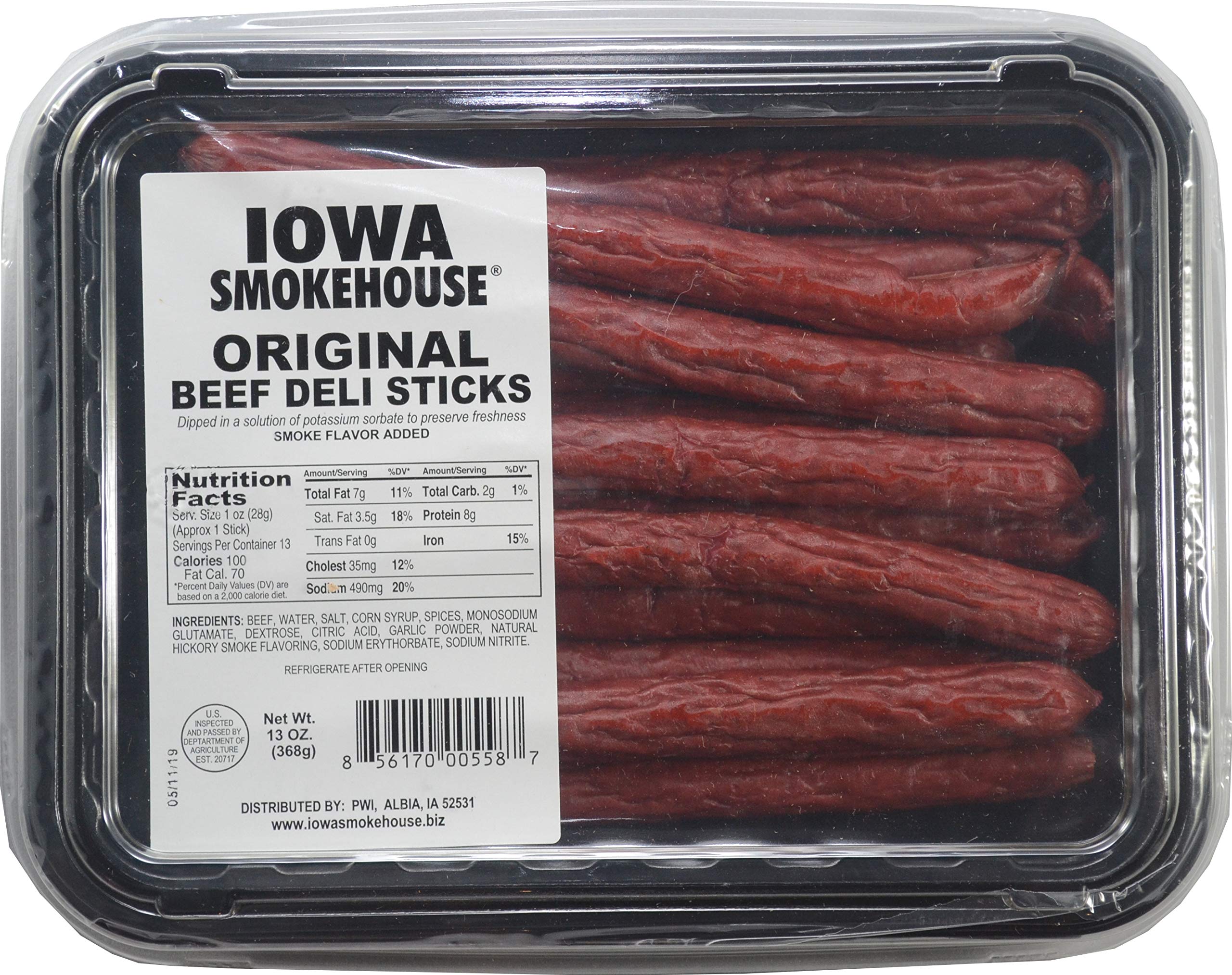 Algopix Similar Product 7 - Iowa Smokehouse Stick Beef Deli