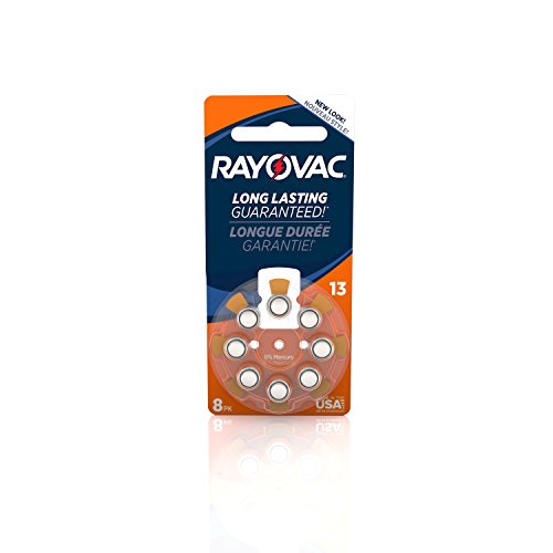 Algopix Similar Product 12 - RAYOVAC Size 13 Hearing Aid Batteries