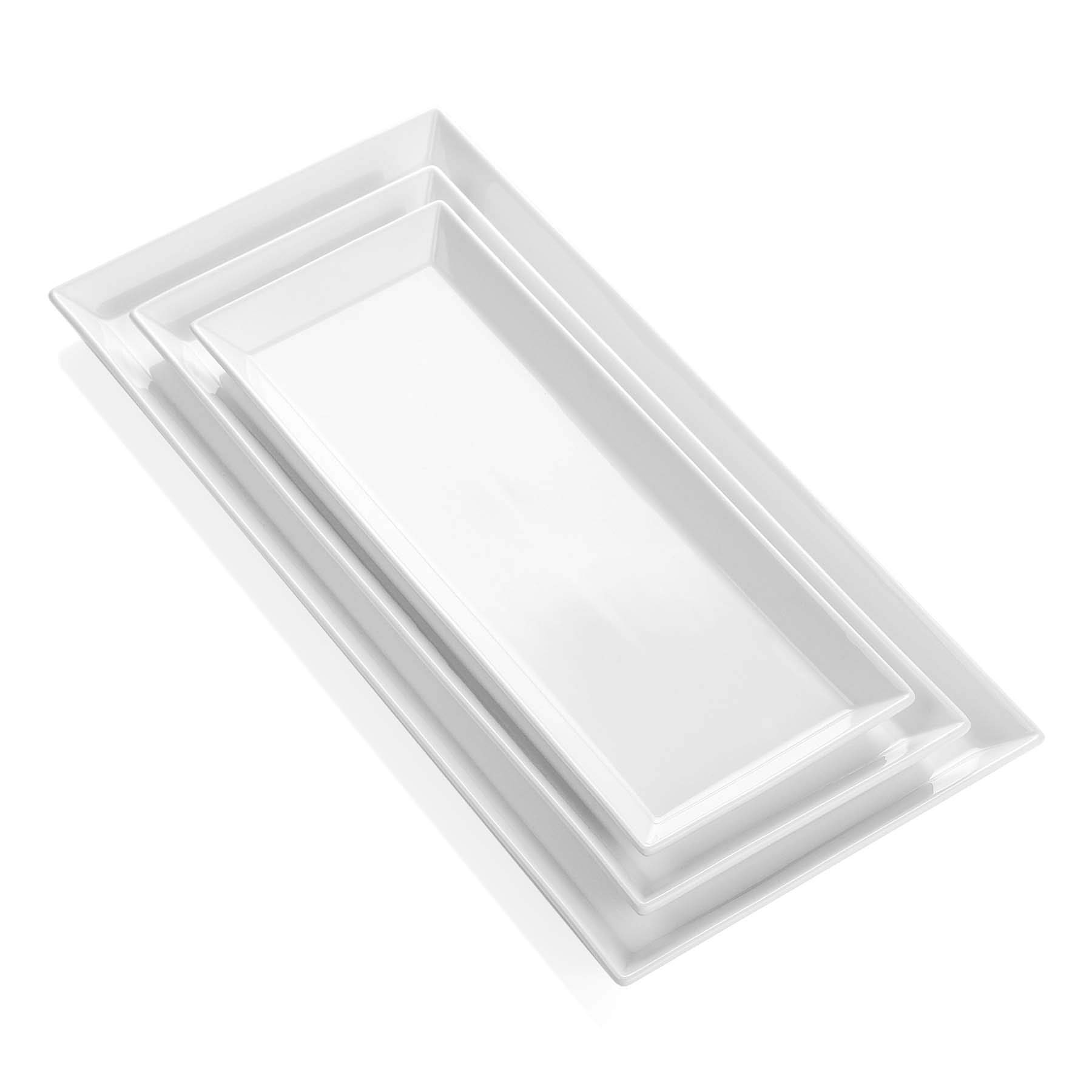 Algopix Similar Product 15 - Sweese White Serving Platters for
