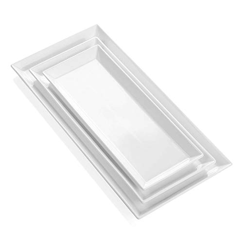 Algopix Similar Product 18 - Sweese White Serving Platters for