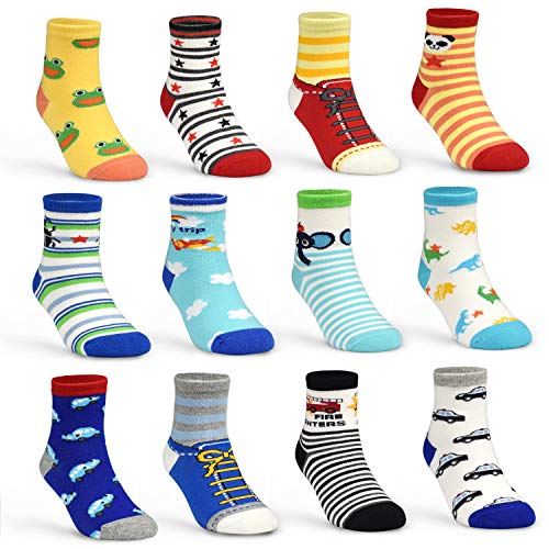 Algopix Similar Product 16 - Toddler Socks Baby Boy Infants Socks 12