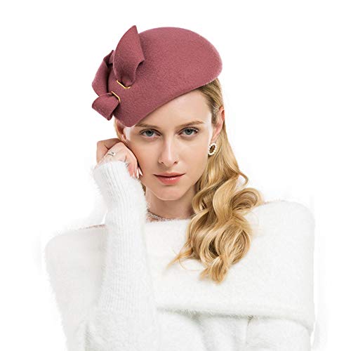 Algopix Similar Product 6 - F FADVES Women Wool Derby Hat for Women