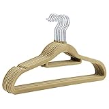 Algopix Similar Product 17 - CRESNEL NonSlip Velvet Clothes Hanger