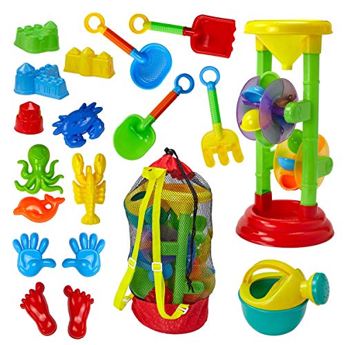 Algopix Similar Product 15 - Dragon Too Kids Beach Toy Set 19 Piece