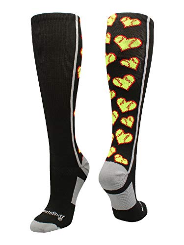 Algopix Similar Product 19 - MadSportsStuff Love Softball Socks with