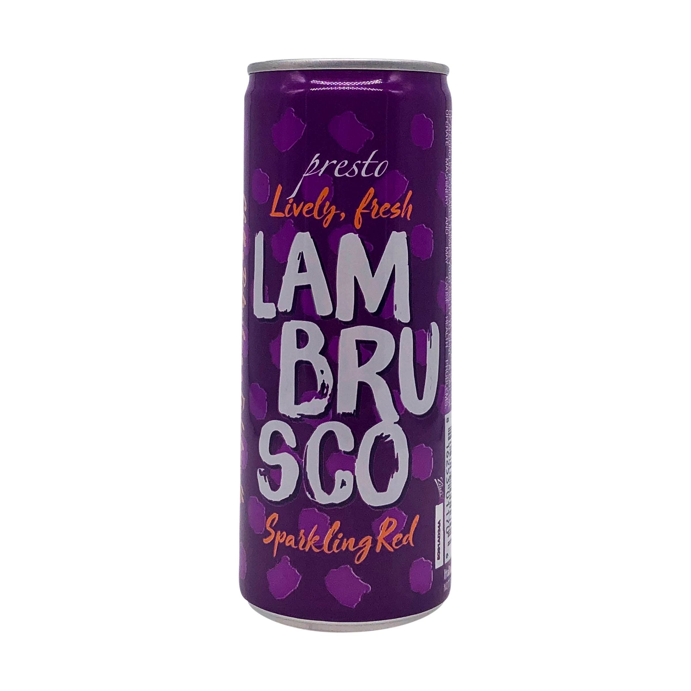 Algopix Similar Product 8 - PRESTO Sparkling Lambrusco 250ml Sgl