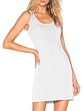 Algopix Similar Product 18 - Womens Built in Bra Tank Sleep Dress