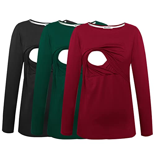 Algopix Similar Product 15 - Smallshow Womens 3 Pcs Maternity