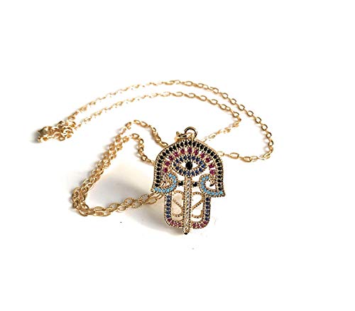 Algopix Similar Product 8 - Big Hamsa Hand Evil Eye Good Luck