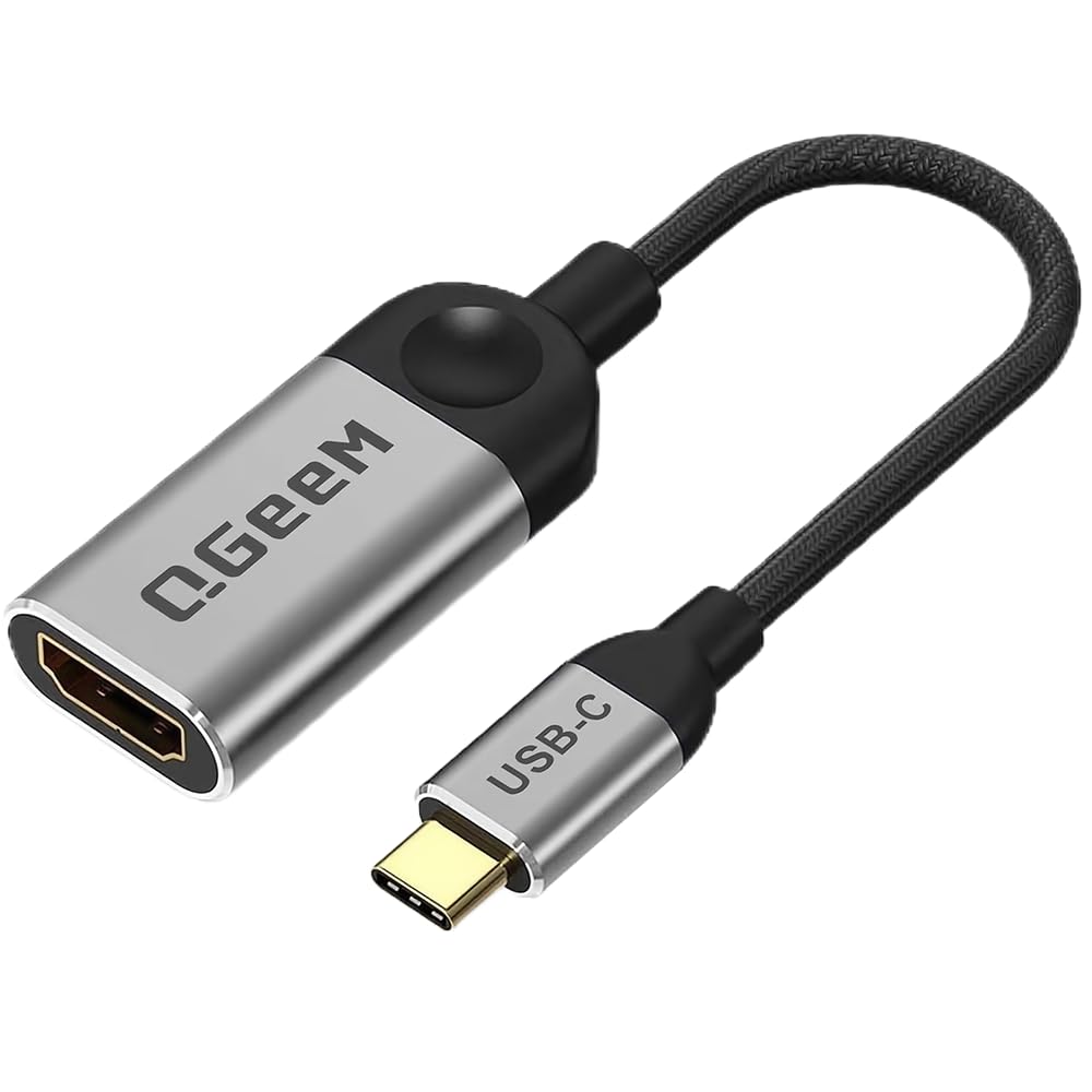 Algopix Similar Product 12 - QGeeM USB C to HDMI Adapter 4K Cable