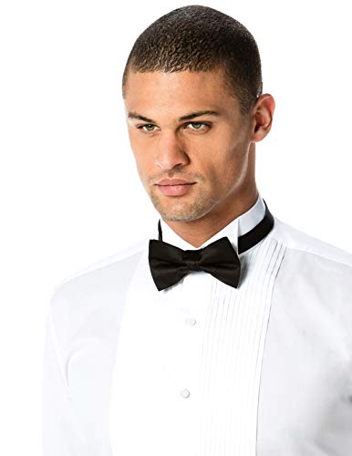 Algopix Similar Product 20 - Mens Fitted 14 Inch Pleated Tuxedo