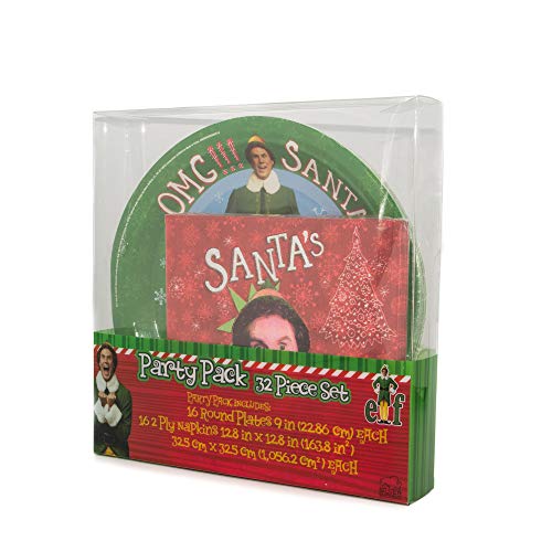 Algopix Similar Product 11 - Christmas Paper Plate and Napkin Party