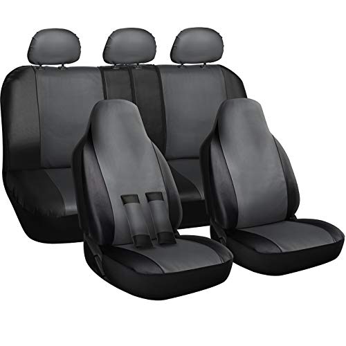 Algopix Similar Product 13 - OxGord Car Seat Cover  PU Leather Two